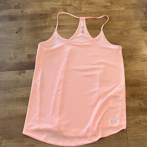 Under Armour Women's Light Pink Racerback Tank Top